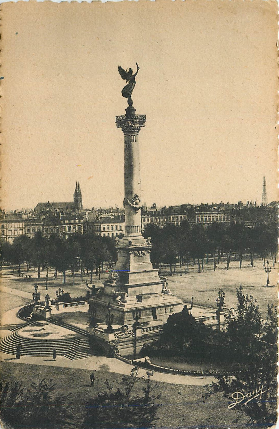 Bordeaux — Monument des Girondins — Édition Dany