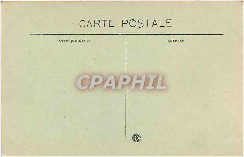 CPA Bordeaux - Le Monument des Girondins — Verso