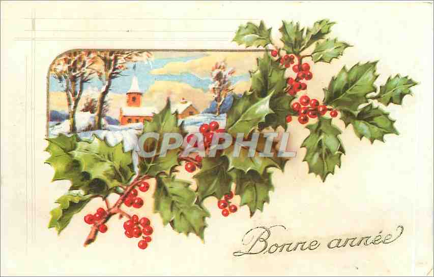CPA Bonne Annee