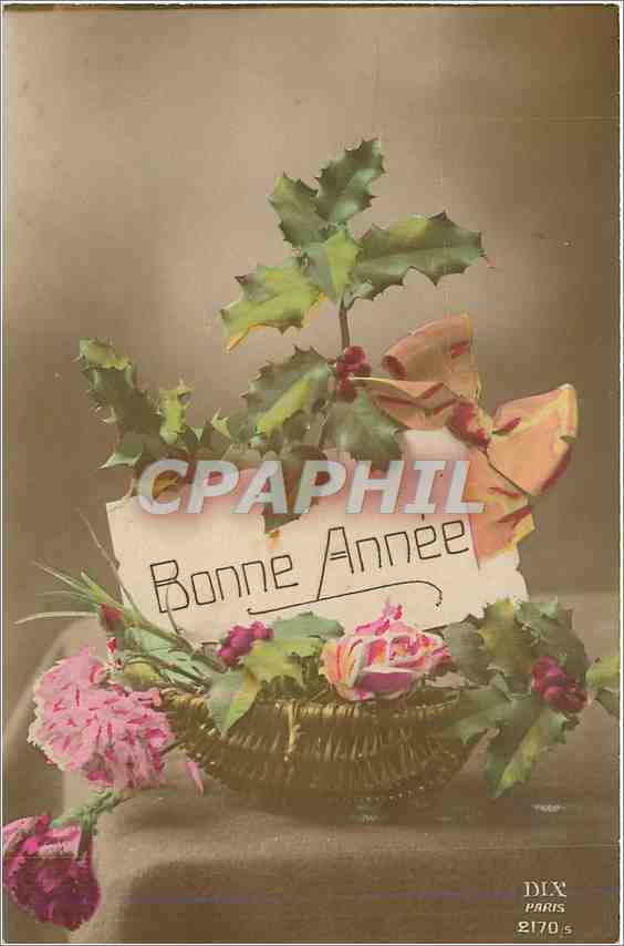 CPA Bonne Annee
