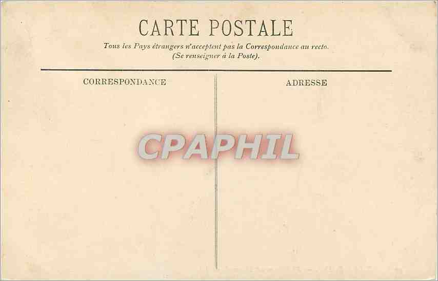 CPA Aix-les-Bains - Etablissement Thermal — Verso