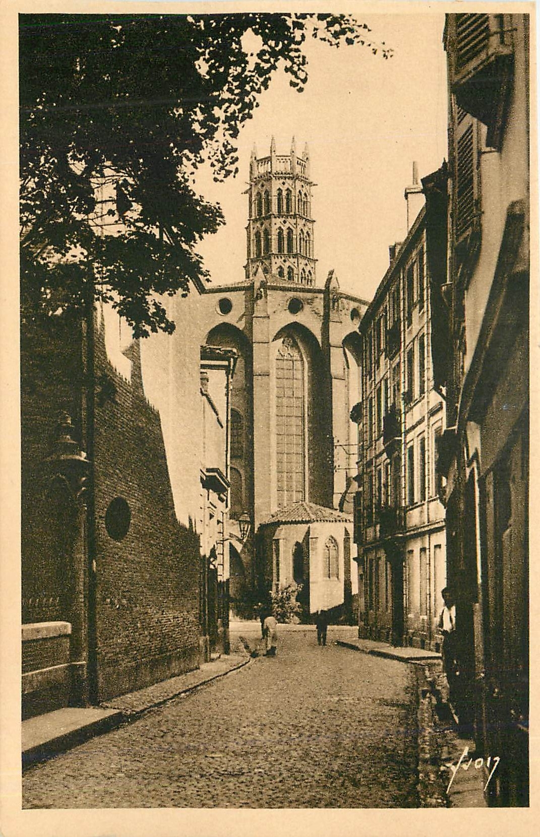 CPA Toulouse Eglise des Jacobins