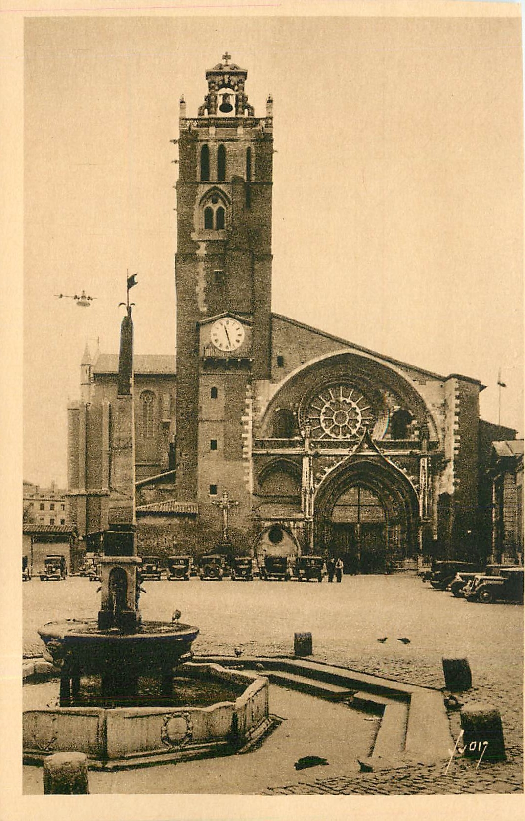 CPA Toulouse Cathedrale Saint-Etienne