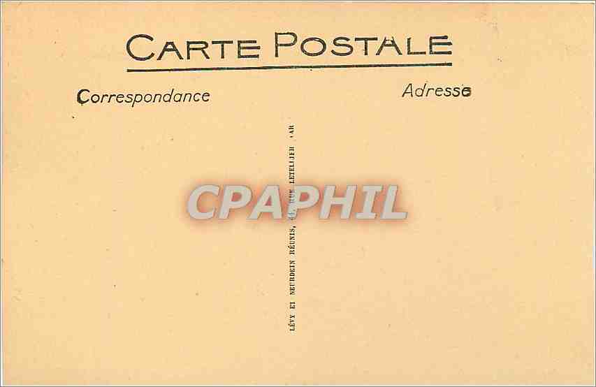 CPA Compiegne - Le Chateau - Salon du Conseil — Rückseite