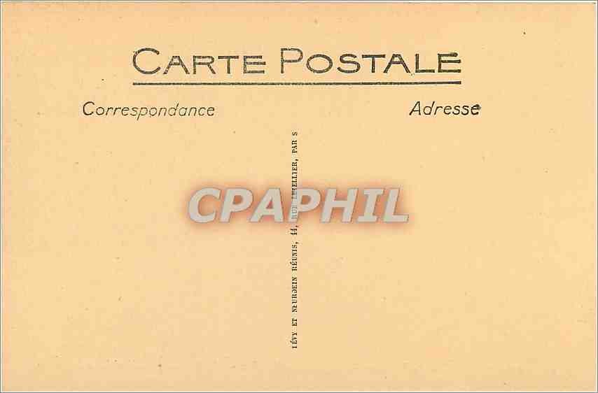 CPA Compiegne - Le Chateau - La Salle des Gardes — Rückseite