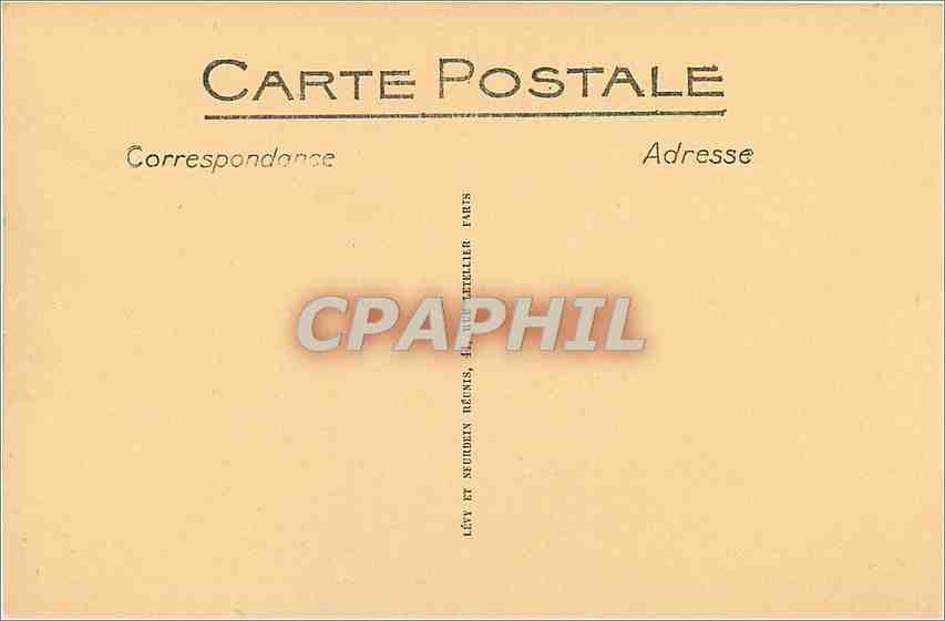 CPA Compiegne - Le Chateau - Galerie des Tapisseries — Rückseite