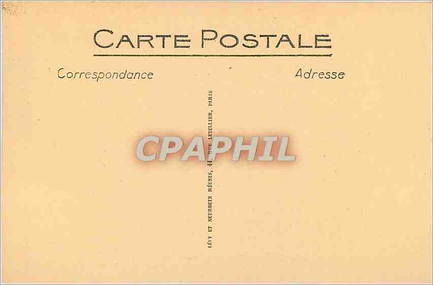 CPA Compiegne - Le Chateau - Chambre Second Empire — Verso