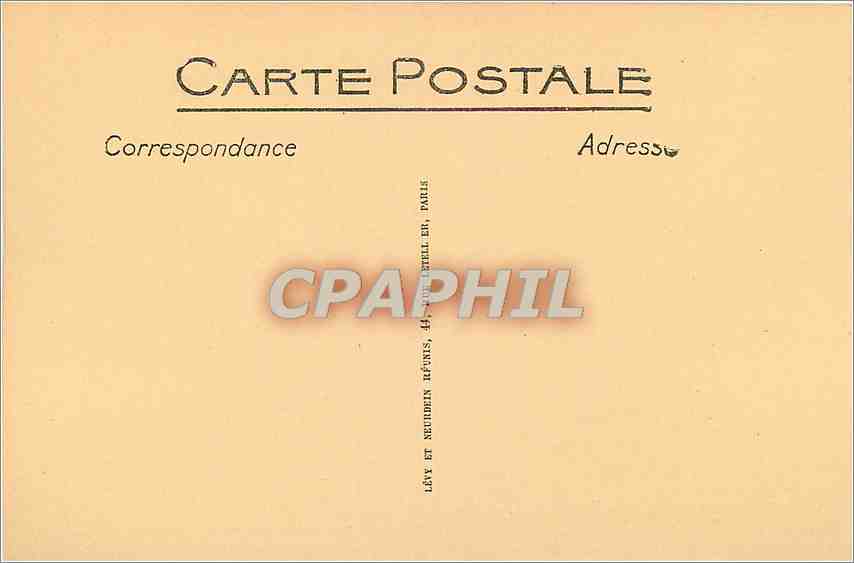 CPA Compiegne - Le Chateau - Chambre a coucher de Marie-Antoinette — Rückseite