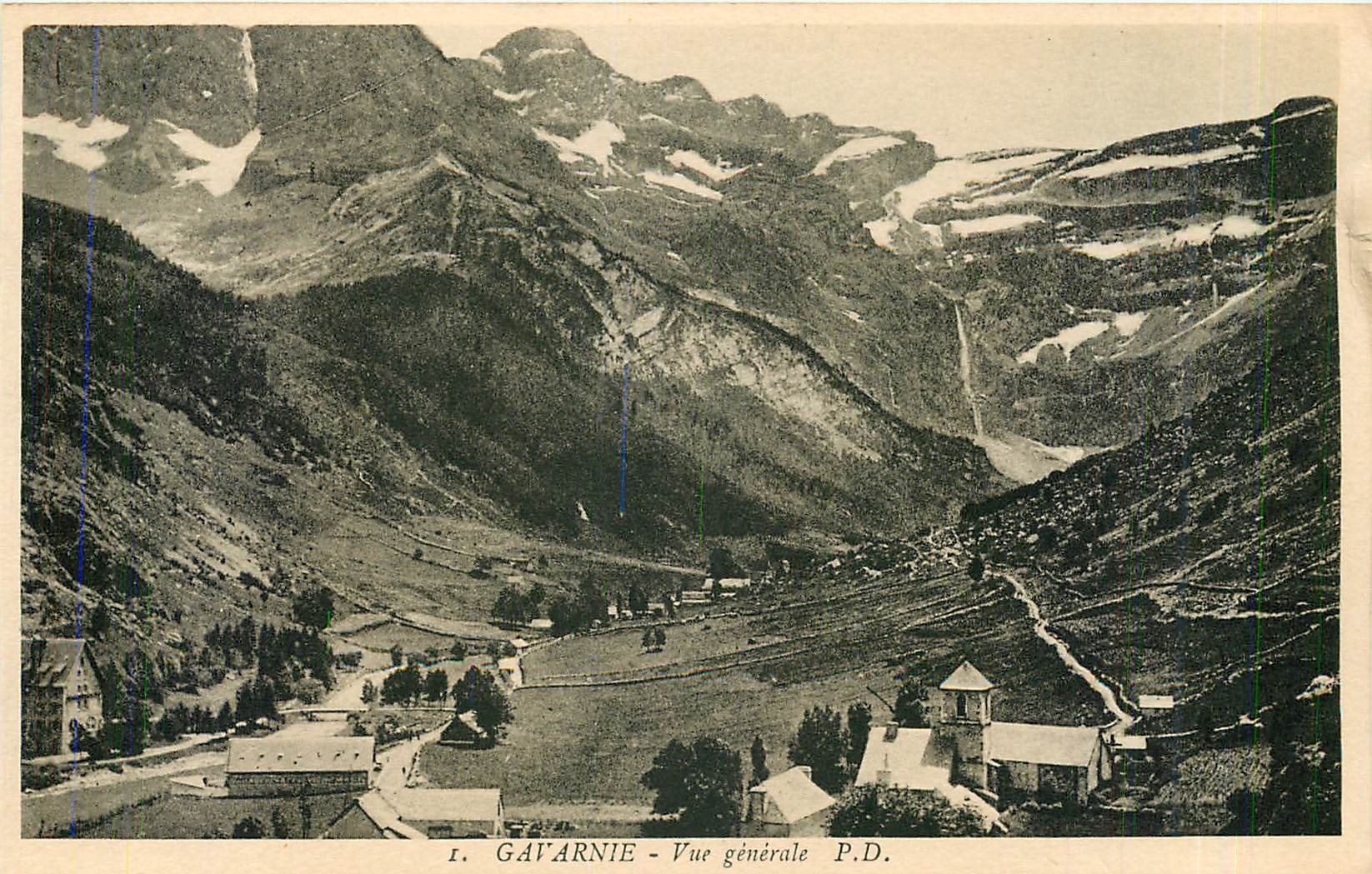 Gavarnie — Allgemeiner Blick — P.D.