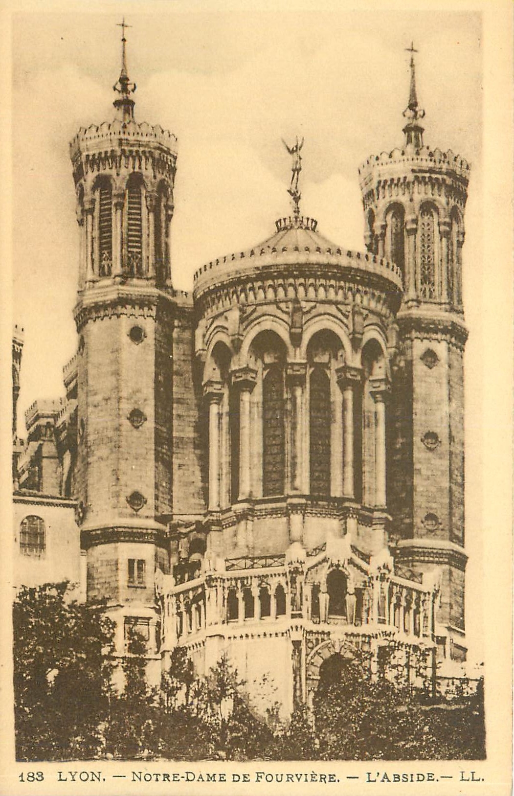 Lyon - Notre-Dame de Fourvière - L'Abside - LL. - n°183