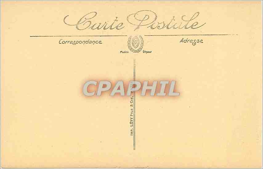 CPA Lyon - Notre-Dame de Fourviere — Verso