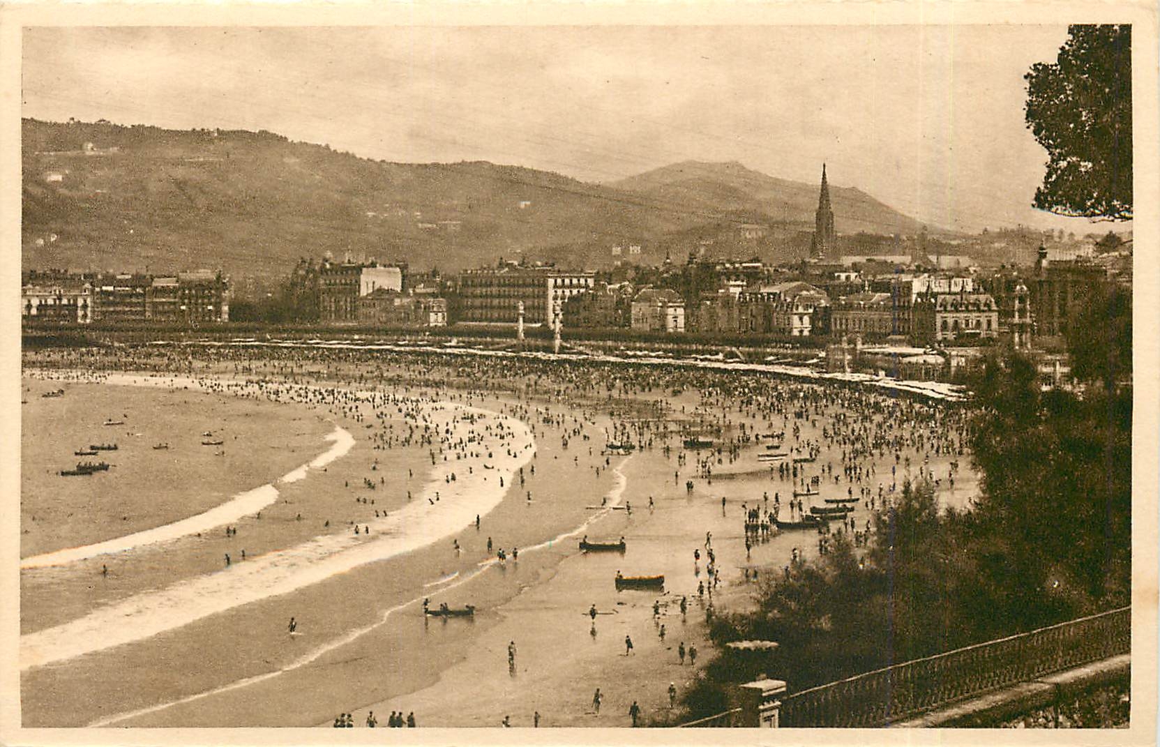 CPA San Sebastian Vista desde Miramar