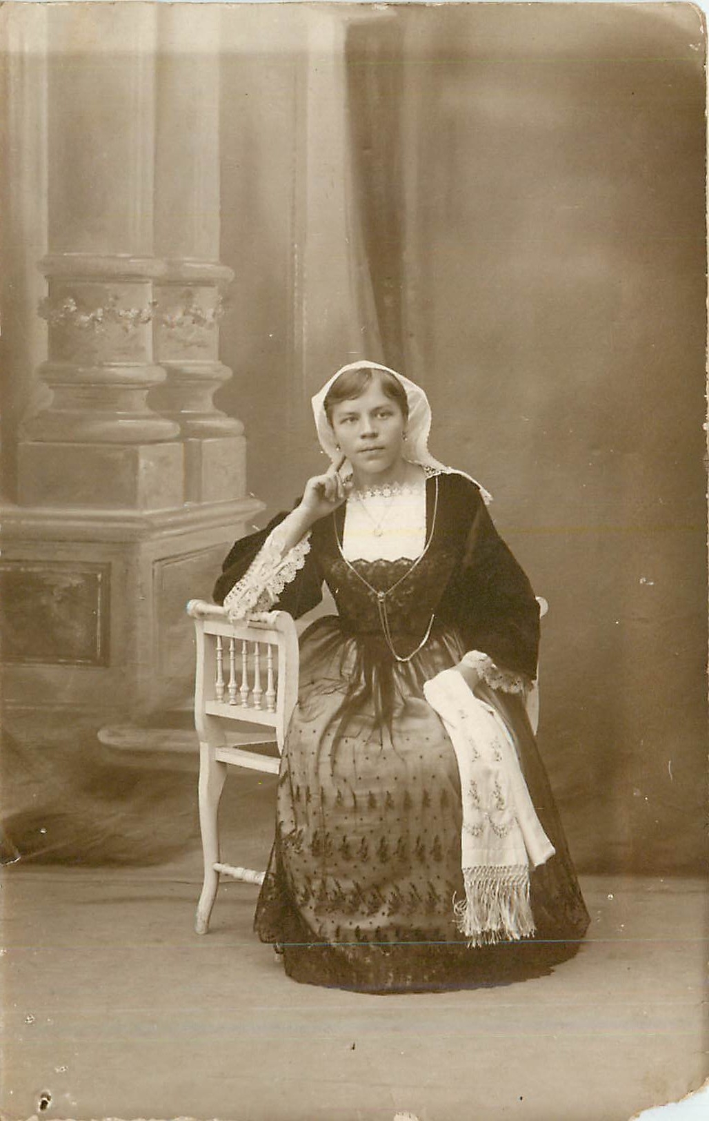 CARTE PHOTO Femme