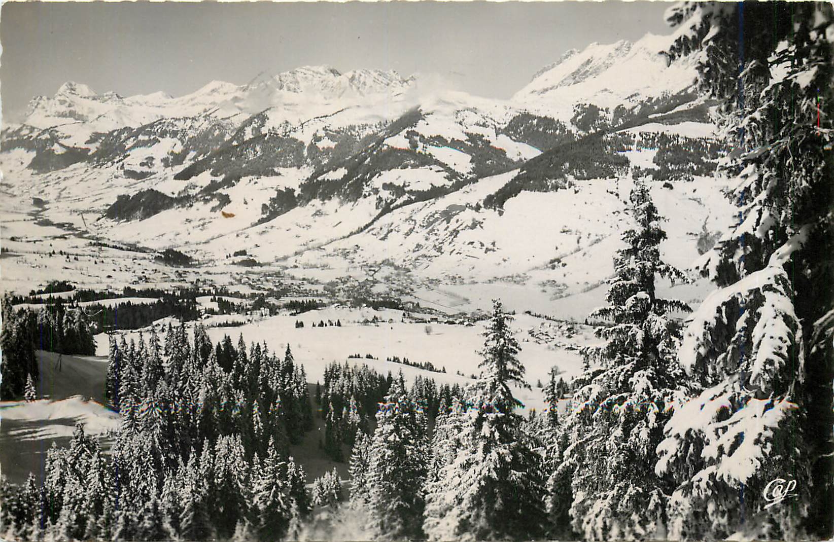 CPM Megeve - Vue generale