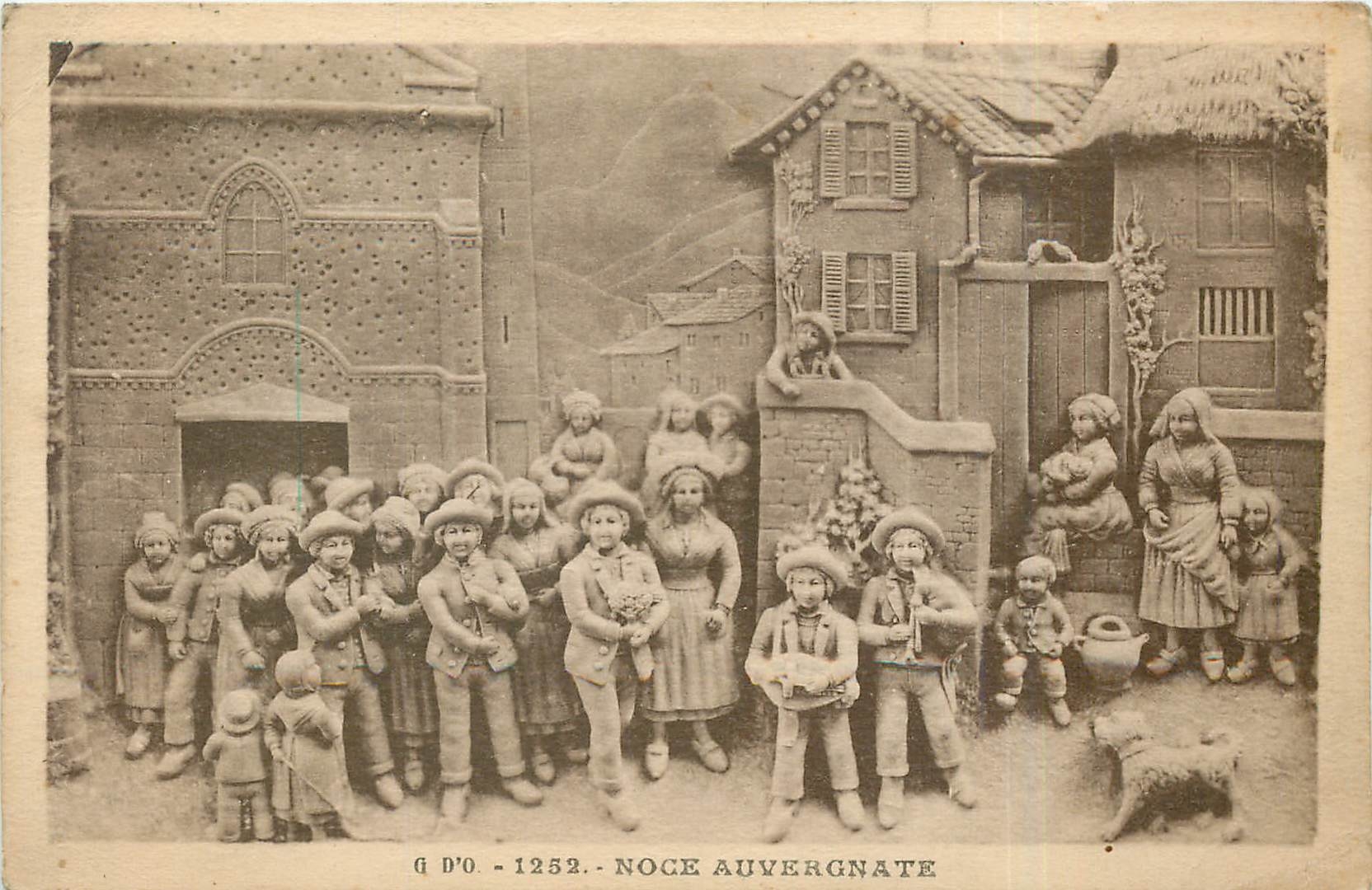 CPA Noce Auvergnate
