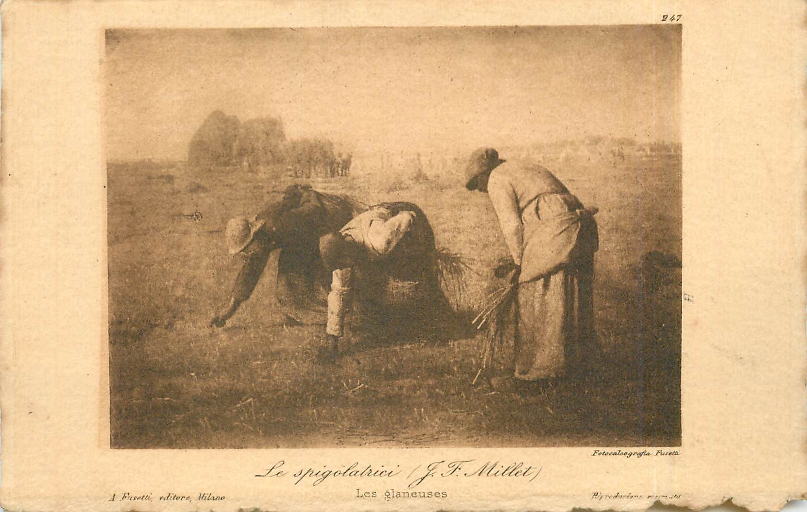CPA Les glameuses Millet