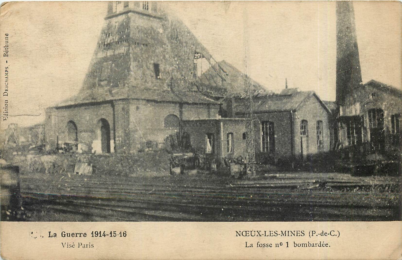 CPA La Guerre 1914-15-16 Vise a Paris