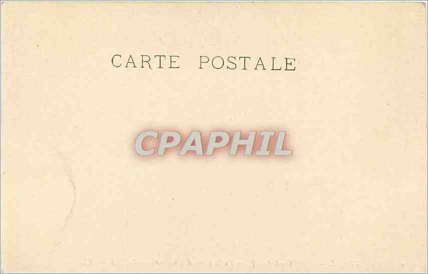 CPA Chantilly - Musee Conde - La Duchesse de Chartres Duplessis — Rückseite