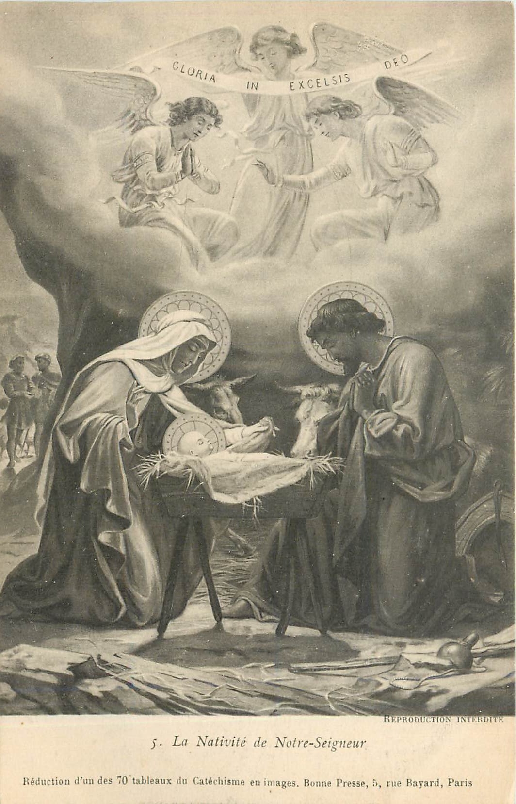 CPA La Nativite de Notre-Seigneur Jesus