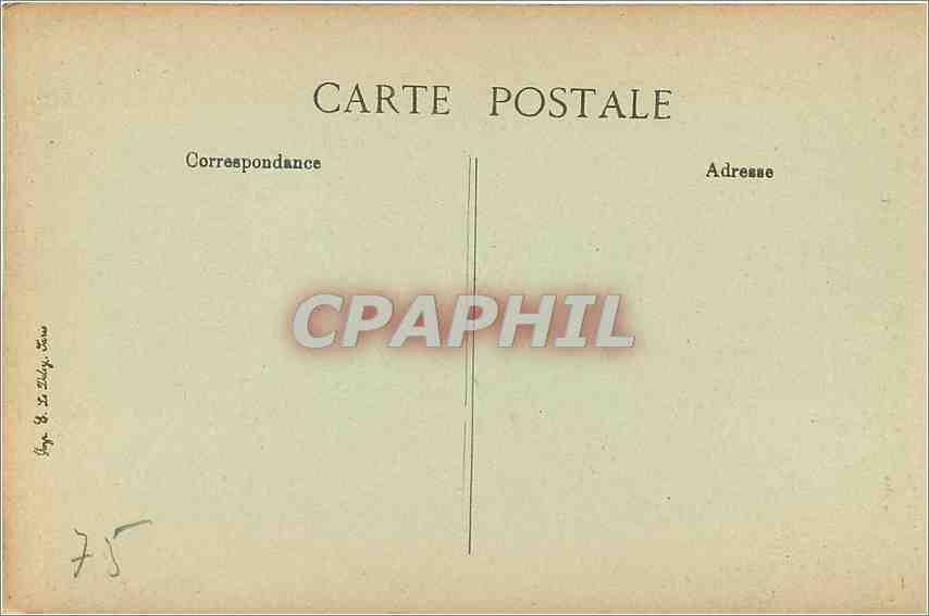 CPA Grande Roue Paris — Rückseite