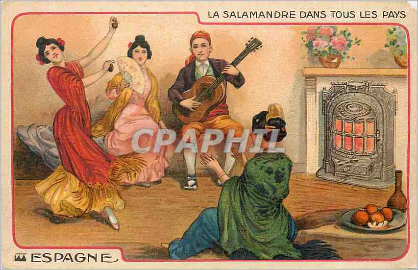 CPA Espagne La Salamandre dans tous les pays