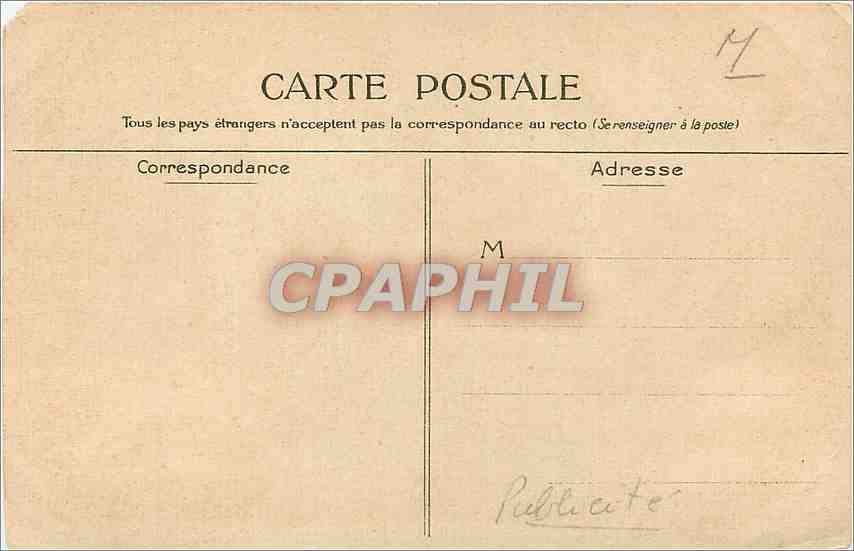 CPA Espagne La Salamandre dans tous les pays — Rückseite