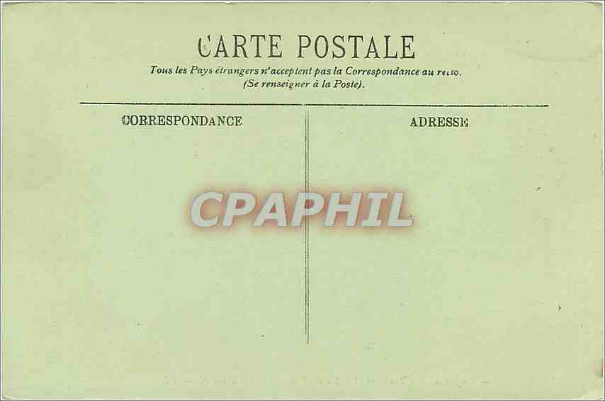 CPA Paris - Le Jardin des Tuileries et l'Arc de Triomphe du Carrousel — Rückseite