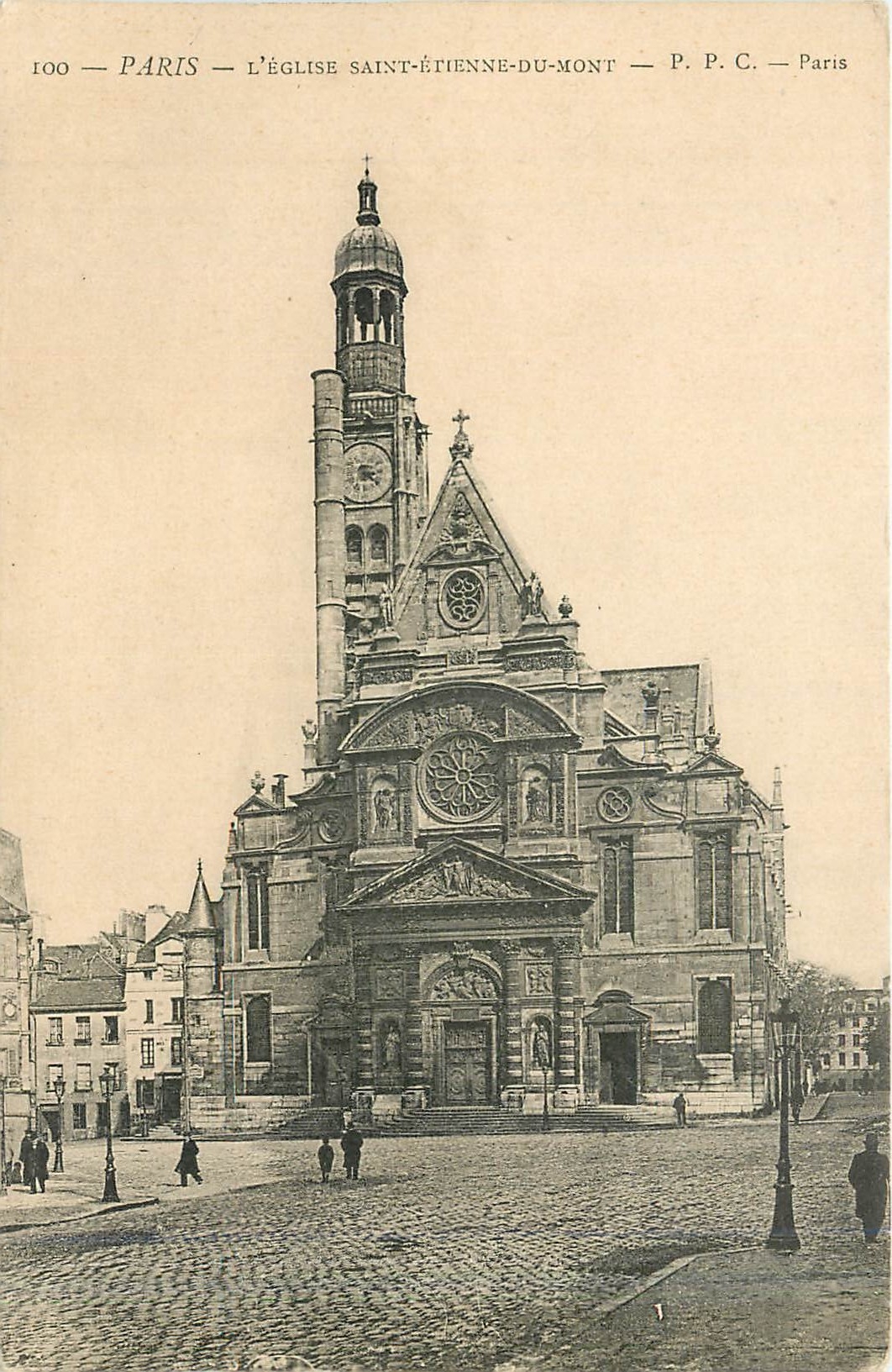 CPA Paris - L'Eglise Saint-Etienne-du-Mont