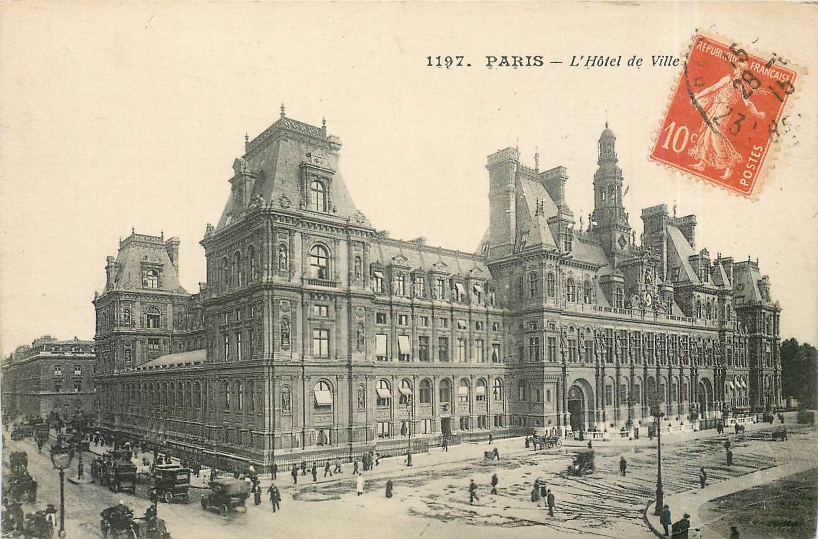 CPA Paris - L'Hotel de Ville