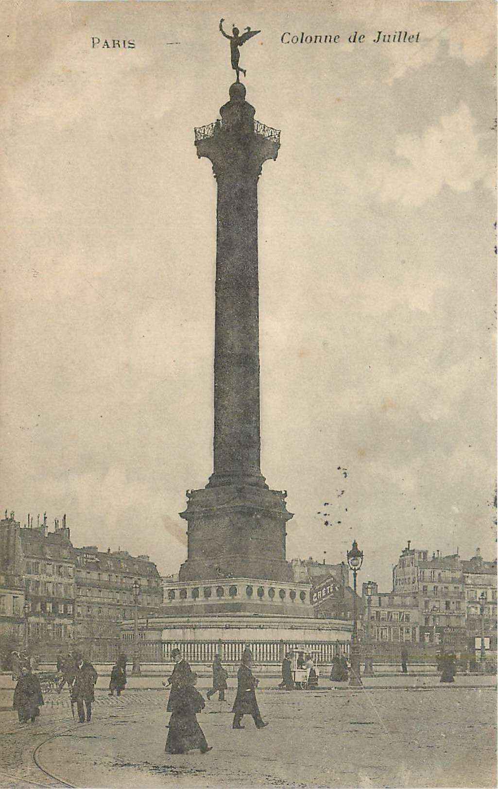 CPA Paris - Colonne de Juillet