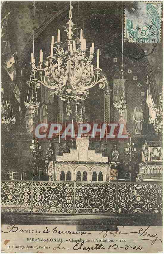 CPA Paray-le-Monial - Chapelle de la Visitation