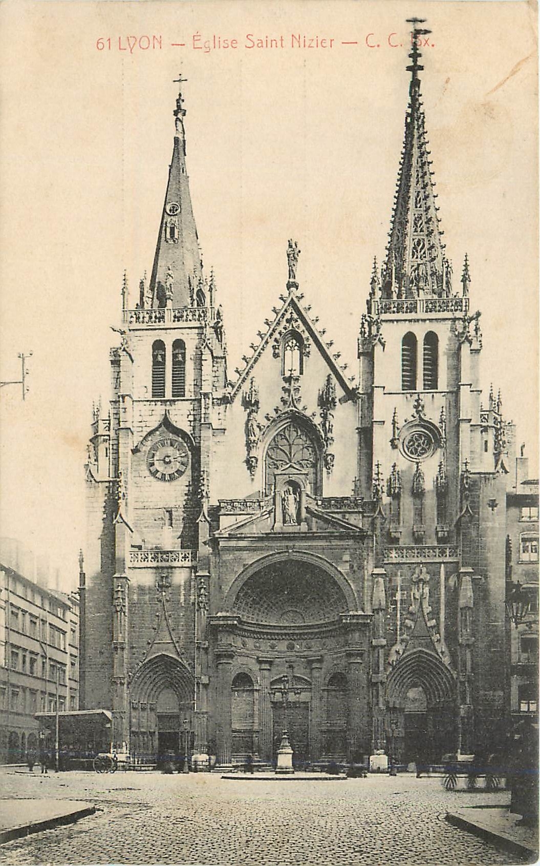 CPA Lyon - Eglise Saint Nizier