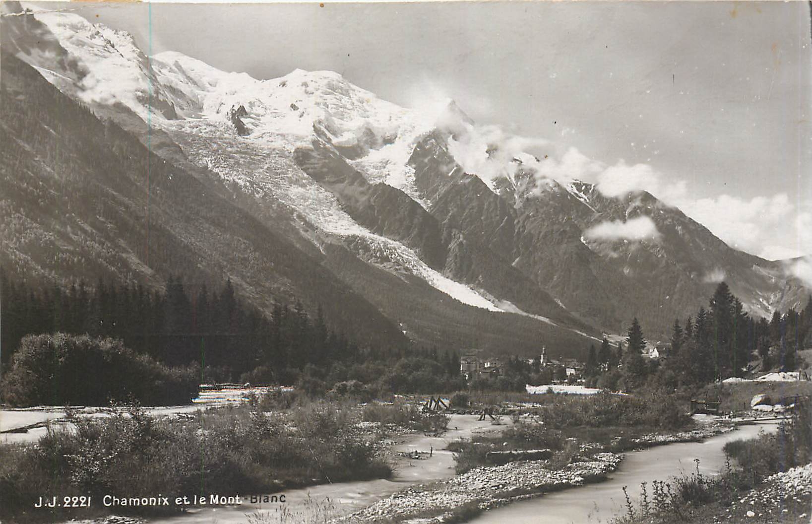 CPA Chamonix et le Mont-Blanc