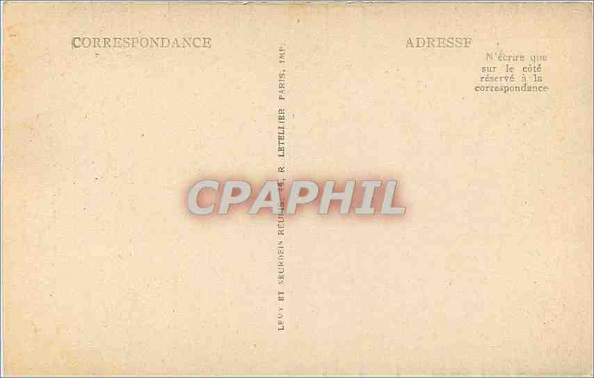 CPA Aix-en-Provence - Hotel de Lacepede de Simiane — Verso