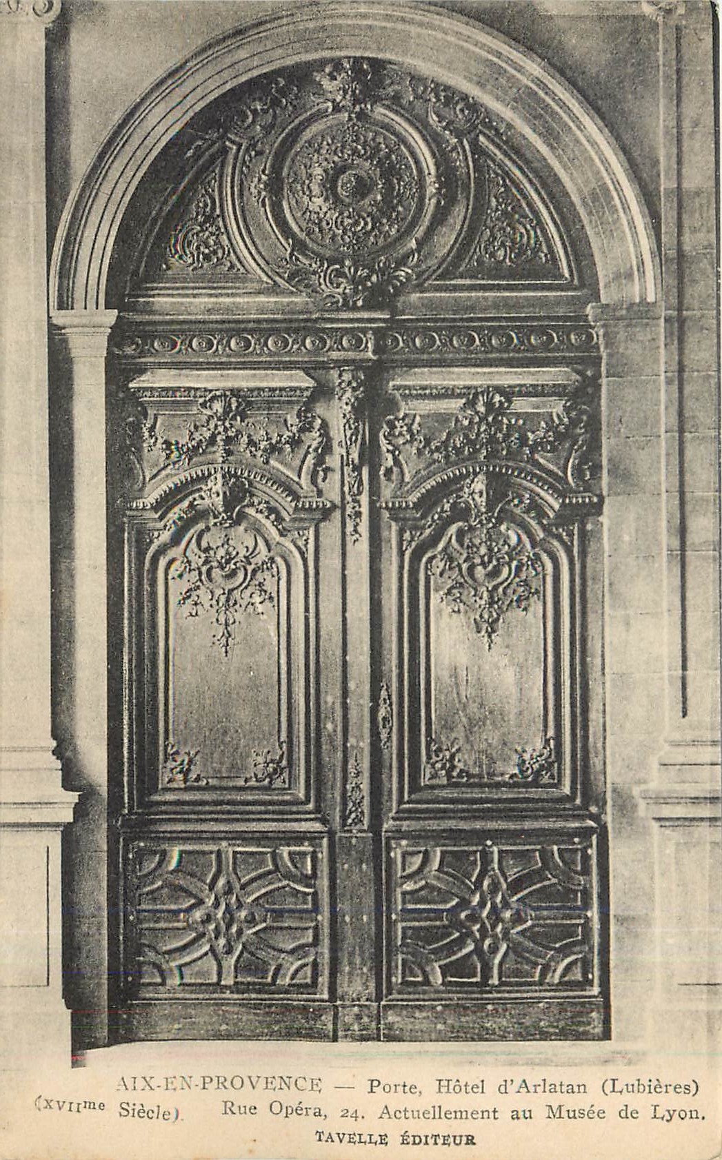 CPA Aix-en-Provence - Porte Hotel d'Arlatan