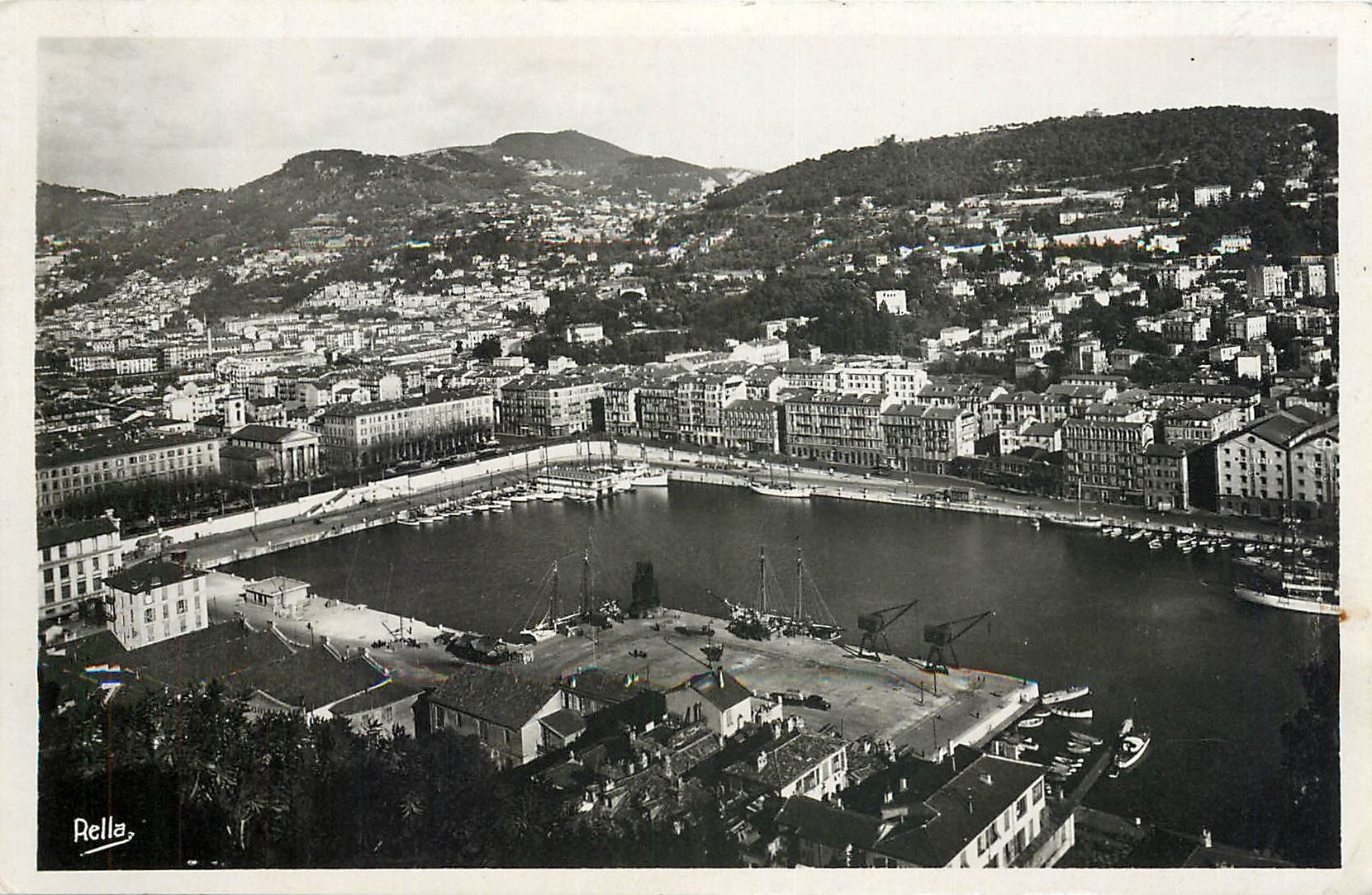 CPA Nice - Vue d'ensemble du Port