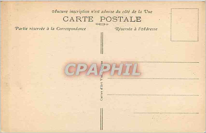 CPA Riez - Les Colonnes Romaines — Verso