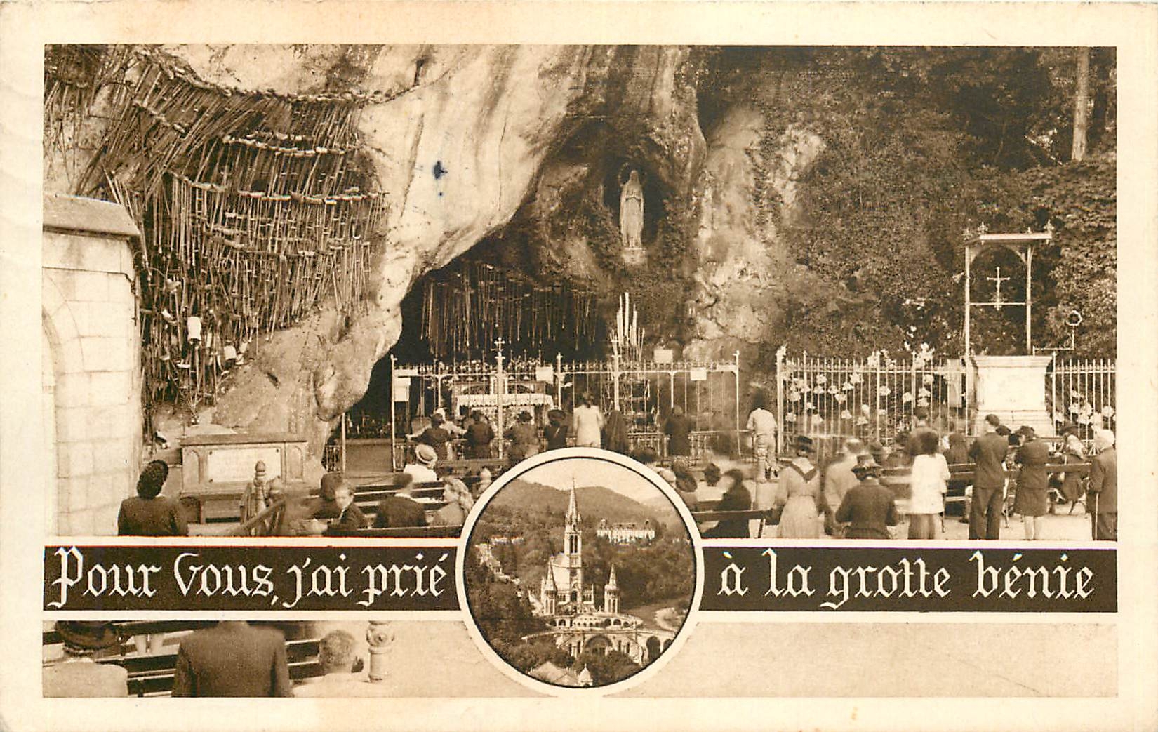 CPA Lourdes La Grotte