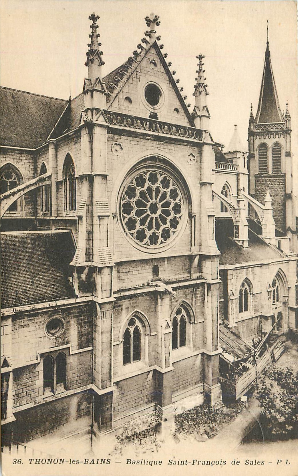 CPA Thonon-les-Bains - Basilique Saint-Francois de Sales