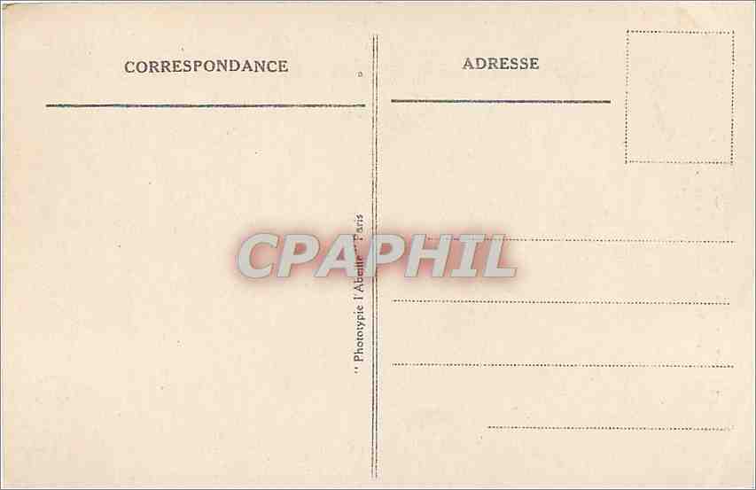 CPA Paris - La rue Soufflot et le Pantheon — Rückseite