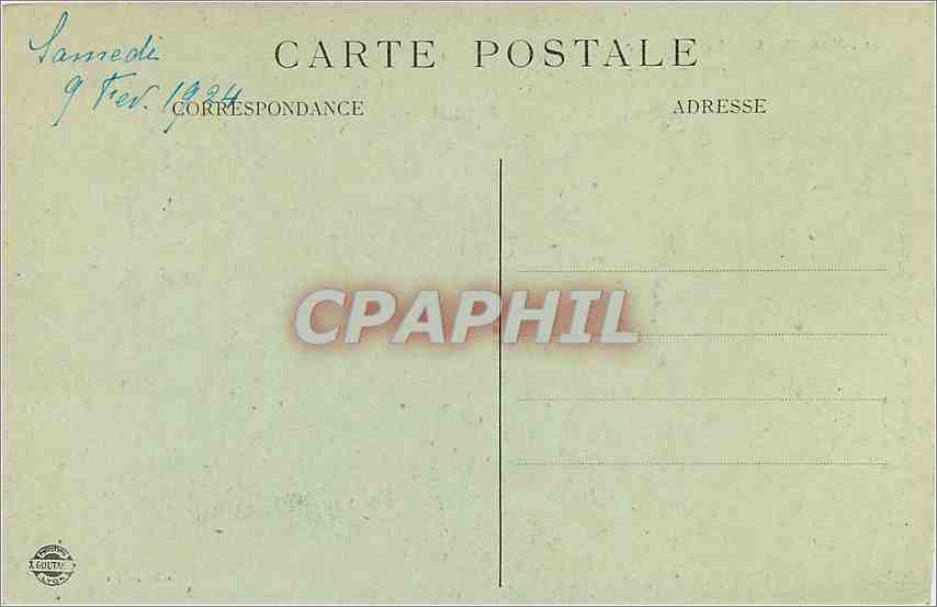 CPA Marseille - La Cathedrale — Rückseite