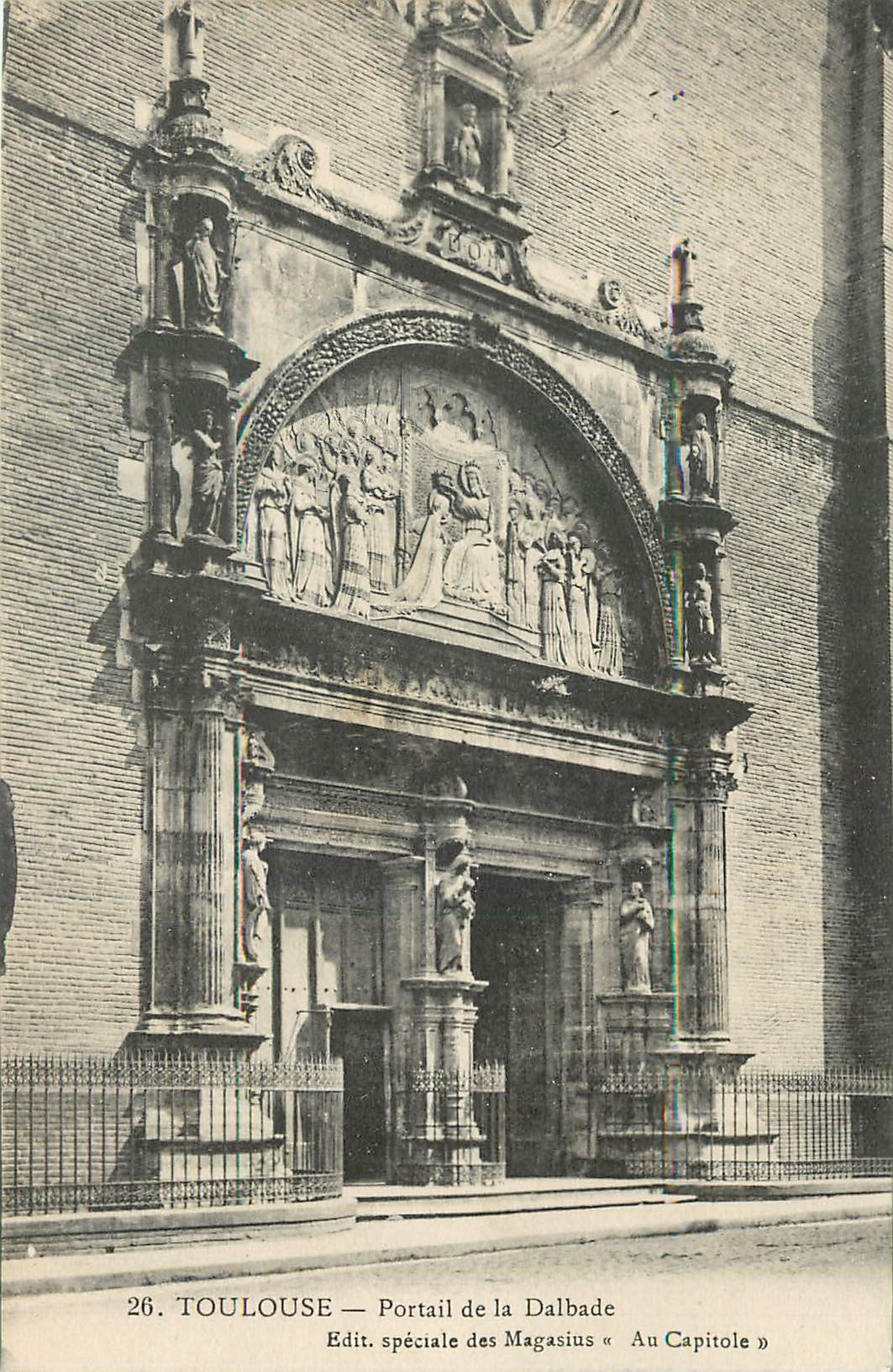 CPA Toulouse - Portail de la Dalbade