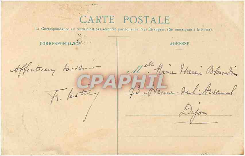 CPA Rouen - Vue generale prise du Transbordeur Bateaux — Rückseite