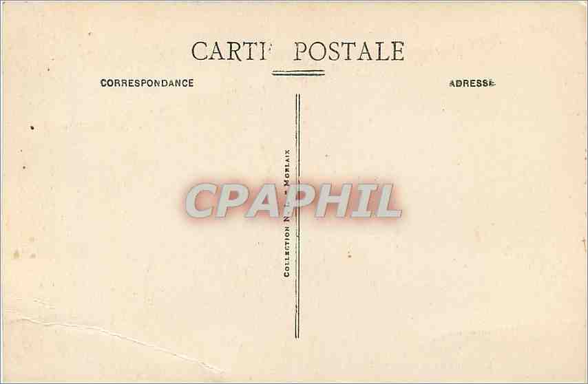 CPA Environs de St Pol-de-Leon (Finistere) - Le Chateau de Kerouzere — Rückseite
