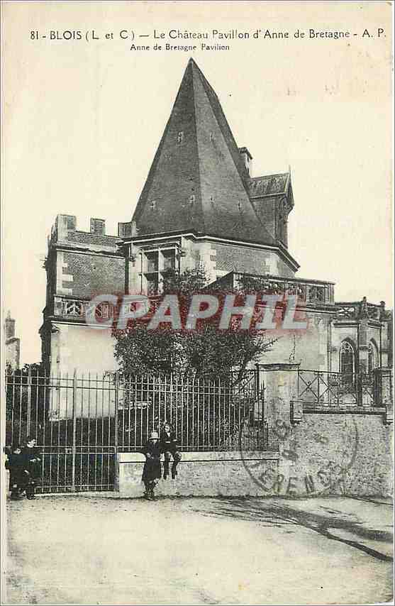 CPA Blois - Le Chateau Pavillon d'Anne de Bretagne