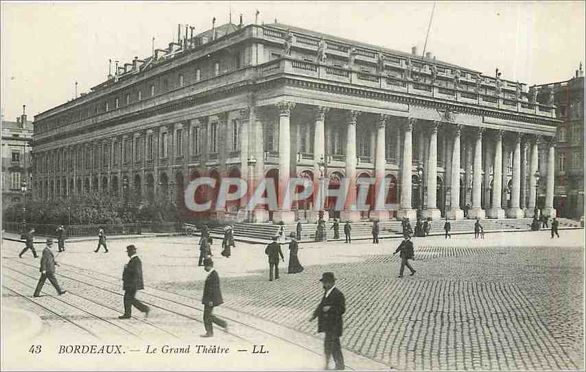 CPA Bordeaux - Le Grand Theatre