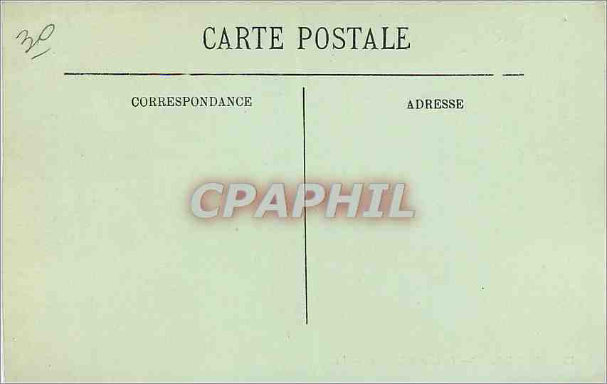 CPA Bordeaux - Le Grand Theatre — Verso