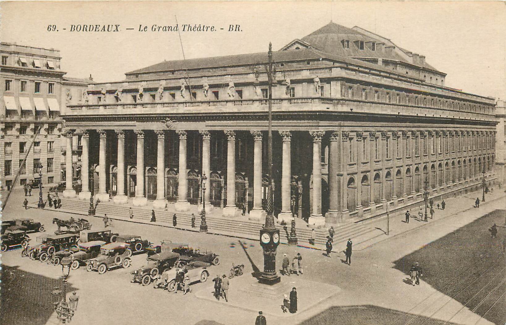 CPA Bordeaux - Le Grand Theatre