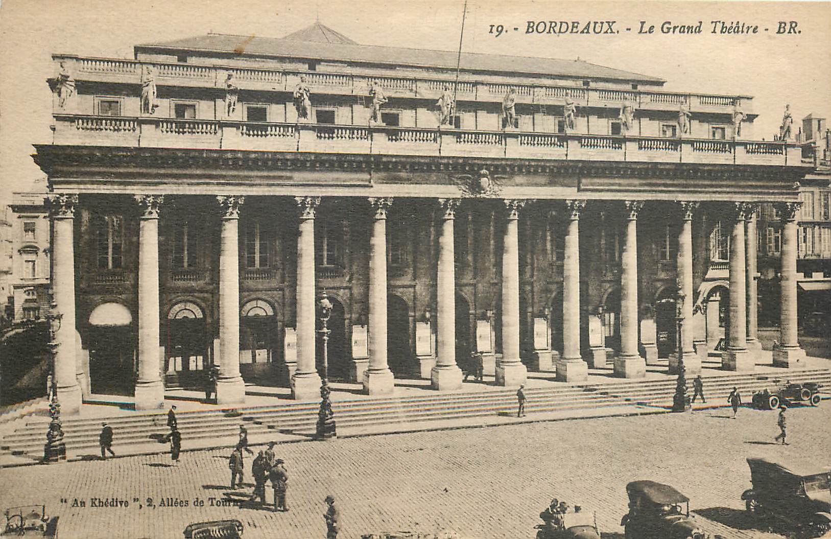 CPA Bordeaux - Le Grand Theatre
