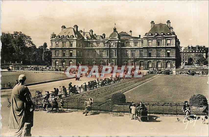 CPM Paris et ses Merveilles Jardin et Palais du Luxembourg